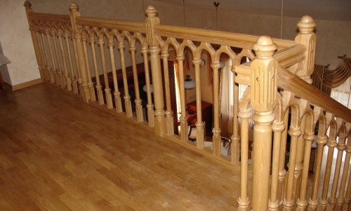 деревянные ограждения для лестницы