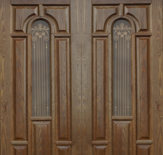 Двери из лиственницы